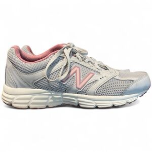New Balance 460v2 Women’s Running Shoes Sz 9.5 Gray Pink Mesh Athletic Sneaker